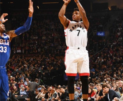  西亚卡姆31+11+7，猛龙撕碎鹈鹕防线  