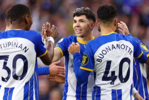  哈兰德戴帽曼城横扫布莱顿  