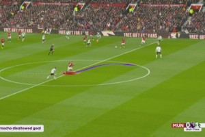  英超首次引入虚拟越位技术  